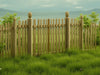 "SturdySpan Line Posts: high-grade, durable, reliable fence support, enhance stability, weather-resistant, easy installation.", vector, best quality, masterpiece