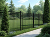 "SturdyGuard Rail System: Durable, high-quality fencing, weather-resistant, secure, reliable, residential and commercial use.", vector, best quality, masterpiece