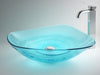 "EchoVessel Reflections Sink: elegant tempered glass vessel, modern wave pattern, serene bathroom oasis decor.", vector, best quality, masterpiece