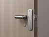 "SecureLock Barrel Bolt: High-quality, durable, stylish locking solution for residential and commercial security needs.", vector, best quality, masterpiece