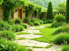 Rustic Retreat - Charmingly Crafted Garden Edging