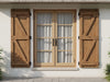 Rustic Charm Board & Batten Shutters