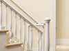 "SafeStair Elegance Handrails: stylish, durable handrails, superior safety, indoor/outdoor, elegant design, weather-resistant, various finishes.", vector, best quality, masterpiece