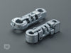 "SnapLink Versatile Chain Connectors: sleek, corrosion-resistant, secure, strong, outdoor-ready, DIY, industrial, seamless connections.", vector, best quality, masterpiece