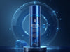 "GlideGuard Dry Lubricant: futuristic can, smooth machinery, frictionless gears, non-staining, whisper-quiet operation, protective barrier.", vector, best quality, masterpiece