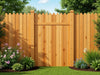 "Garden Guardian Picket Panels: Durable, stylish wooden fences enhance garden elegance, security, and boundary definition.", vector, best quality, masterpiece